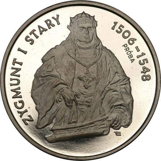 Reverse Pattern 200000 Zlotych 1994 MW ET "Sigismund I the Old" Nickel -  Coin Value - Poland, III Republic before denomination