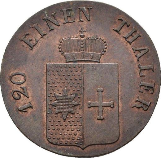 Obverse 3 Pfennig 1842 A -  Coin Value - Waldeck-Pyrmont, George Heinrich