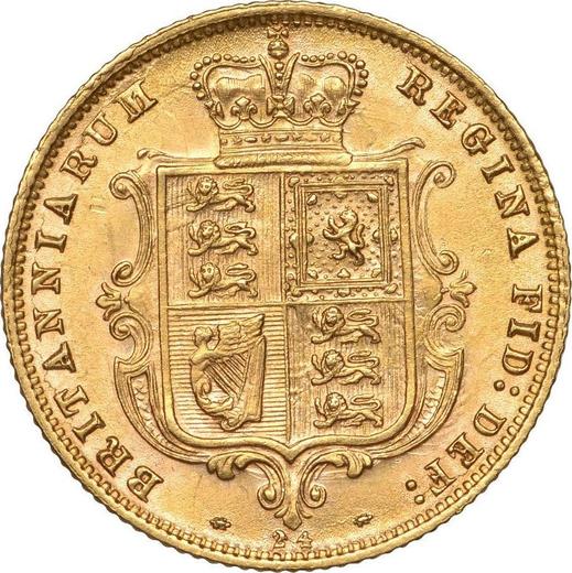 Reverse Half Sovereign 1878 - Gold Coin Value - United Kingdom, Victoria
