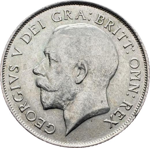 Obverse Shilling 1922 - Silver Coin Value - United Kingdom, George V