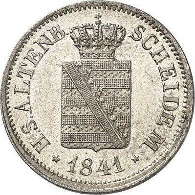 Obverse Neu Groschen 1841 G - Silver Coin Value - Saxe-Altenburg, Joseph