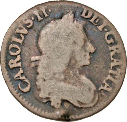 Anverso 3 peniques 1683 - valor de la moneda de plata - Gran Bretaña, Carlos II