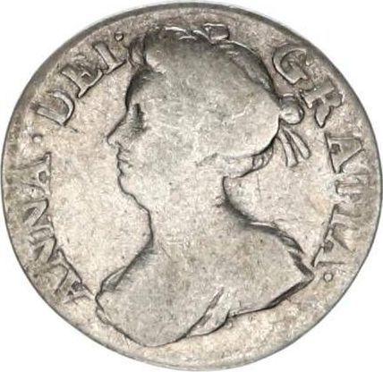 Anverso 3 peniques 1706 - valor de la moneda de plata - Gran Bretaña, Ana