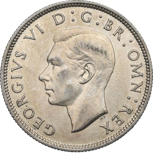 Awers monety - 1 floren 1939 HP - cena srebrnej monety - Wielka Brytania, Jerzy VI