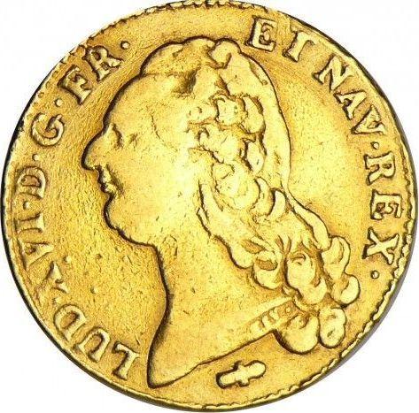 Obverse Double Louis d'Or 1789 Q "Type 1785-1792" - Gold Coin Value - France, Louis XVI