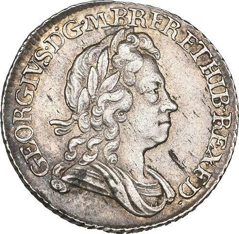 Obverse Sixpence 1720 - Silver Coin Value - United Kingdom, George I