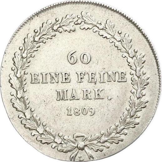 Revers 20 Kreuzer 1809 L - Silbermünze Wert - Nassau, Friedrich August