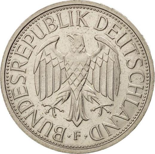 Reverse 1 Mark 1982 F -  Coin Value - Germany, FRG