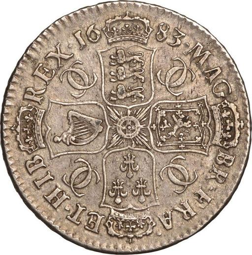 Reverse Halfcrown 1683 "Fourth laureate bust" - Silver Coin Value - United Kingdom, Charles II