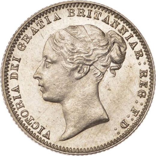 Obverse Sixpence 1874 - Silver Coin Value - United Kingdom, Victoria