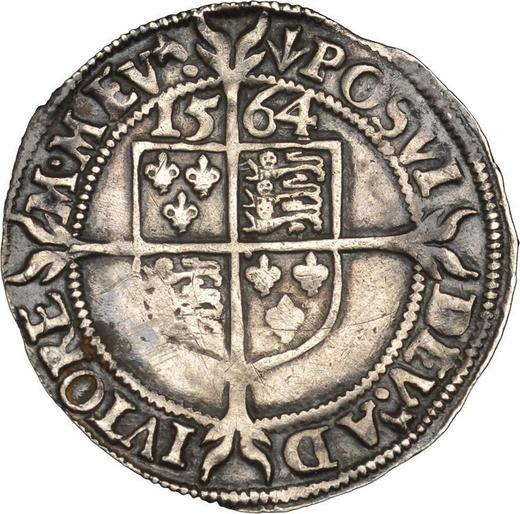 Reverse Threepence 1564 "Third issues" - Silver Coin Value - United Kingdom, Elizabeth I