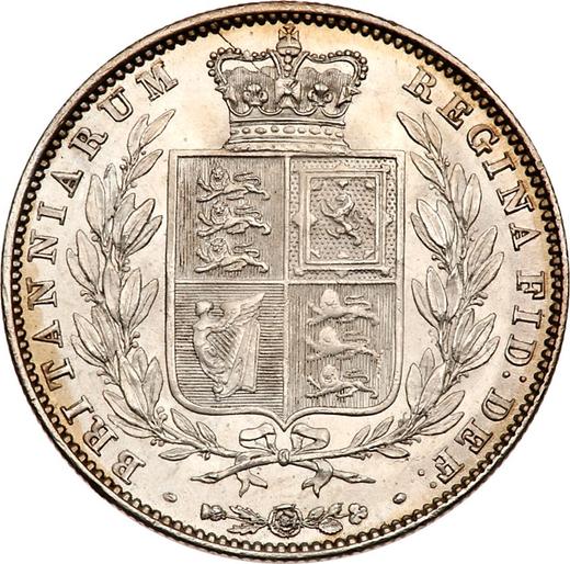 Reverse Halfcrown 1849 - Silver Coin Value - United Kingdom, Victoria