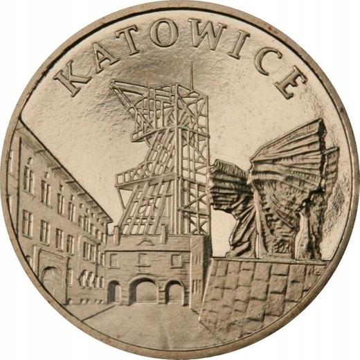 Reverse 2 Zlote 2010 MW "Katowice" -  Coin Value - Poland, III Republic after denomination