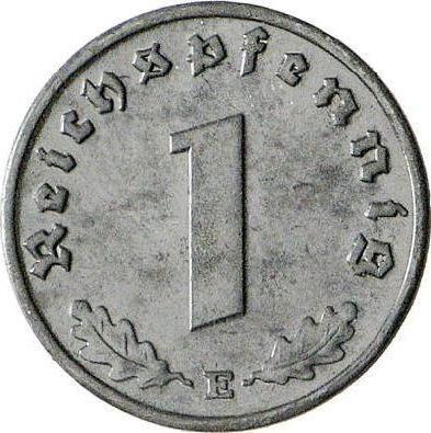 Obverse 1 Reichspfennig 1945 E "Type 1940-1945" -  Coin Value - Germany, Third Reich