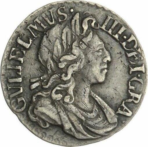 Obverse Penny 1700 - Silver Coin Value - United Kingdom, William III