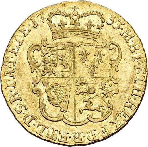 Reverse Half Guinea 1753 "Old Head" - Gold Coin Value - United Kingdom, George II