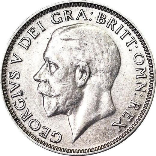 Obverse Shilling 1929 - Silver Coin Value - United Kingdom, George V