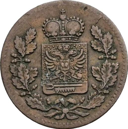 Avers 1/4 Kreuzer 1859 - Münze Wert - Schwarzburg-Rudolstadt, Friedrich Günther