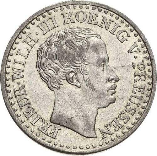 Obverse Silber Groschen 1837 D - Silver Coin Value - Prussia, Frederick William III