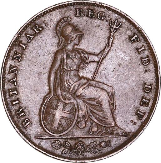 Reverse Farthing 1856 WW -  Coin Value - United Kingdom, Victoria