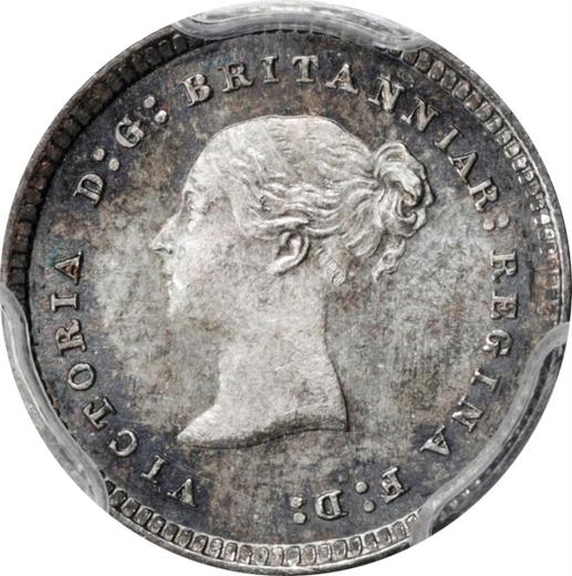 Obverse Twopence 1885 - Silver Coin Value - United Kingdom, Victoria