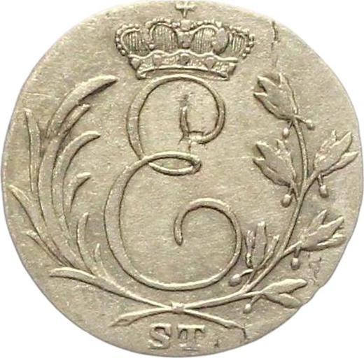 Anverso 3 kreuzers 1828 ST - valor de la moneda de plata - Sajonia-Coburgo-Gotha, Ernesto I