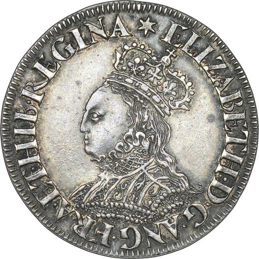 Obverse Fourpence (Groat) no date (1561-1571) "Milled coinage" - Silver Coin Value - United Kingdom, Elizabeth I