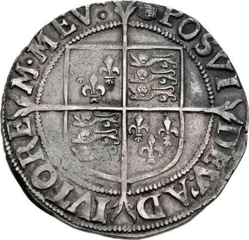 Reverse Shilling no date (1582-1600) "Sixth issue" - Silver Coin Value - United Kingdom, Elizabeth I