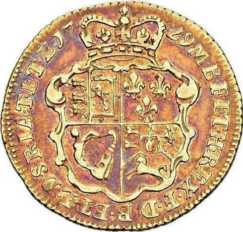 Revers 1/2 Guinee 1729 EIC "Porträt in jungen Jahren" - Goldmünze Wert - Großbritannien, Georg II