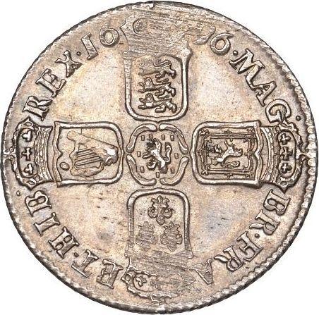 Reverse Shilling 1696 N "First laureated bust" - Silver Coin Value - United Kingdom, William III