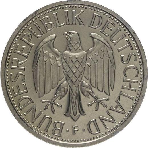 Reverse 1 Mark 1984 F - Coin Value - Germany, FRG