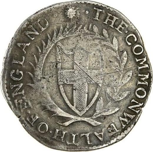 Obverse Halfcrown 1655 - Silver Coin Value - United Kingdom, Commonwealth