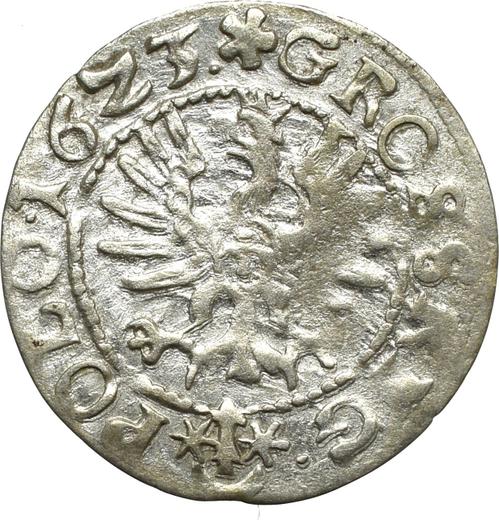 Reverse 1 Grosz 1623 - Silver Coin Value - Poland, Sigismund III Vasa