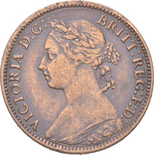 Anverso Farthing 1893 - valor de la moneda  - Gran Bretaña, Victoria