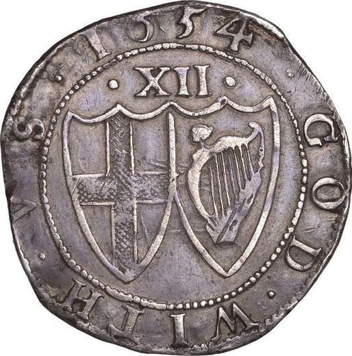 Reverse Shilling 1654 - Silver Coin Value - United Kingdom, Commonwealth