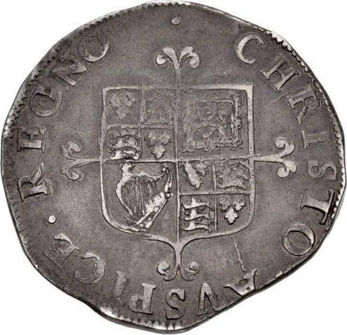 Reverse Halfcrown no date (1660-1662) "Second coinage" Mark of value "XXX" - Silver Coin Value - United Kingdom, Charles II