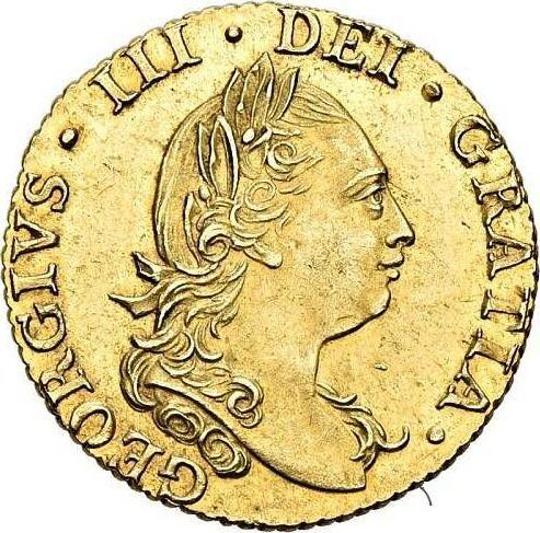 Obverse Half Guinea 1785 "Fourth laureate bust" - Gold Coin Value - United Kingdom, George III
