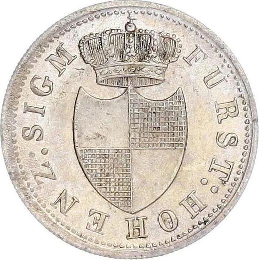 Obverse 3 Kreuzer 1842 - Silver Coin Value - Hohenzollern-Sigmaringen, Karl