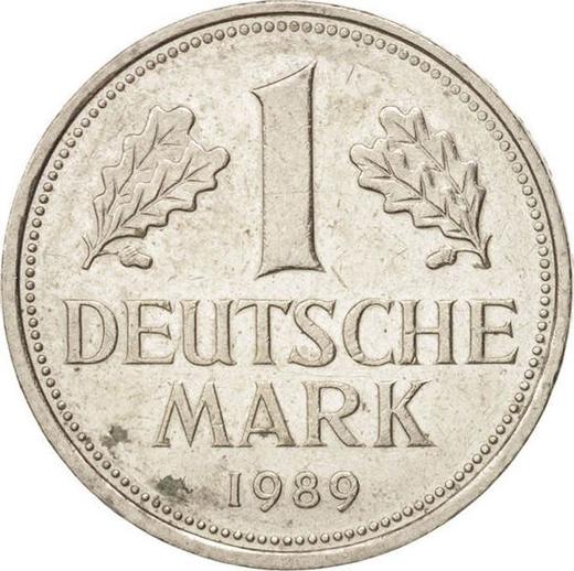 Obverse 1 Mark 1989 D - Coin Value - Germany, FRG