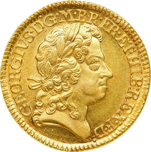 Obverse Guinea 1720 "Fourth laureate bust" - Gold Coin Value - United Kingdom, George I