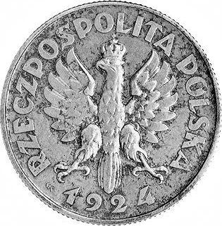 Obverse Pattern 2 Zlote 1924 ⤔ Mint mark before the date - Silver Coin Value - Poland, II Republic