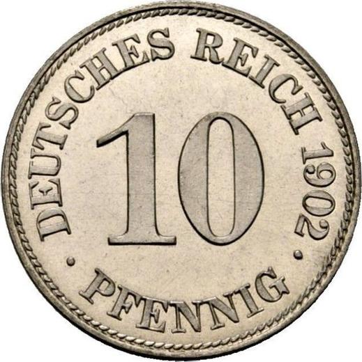 Obverse 10 Pfennig 1902 E "Type 1890-1916" -  Coin Value - Germany, German Empire