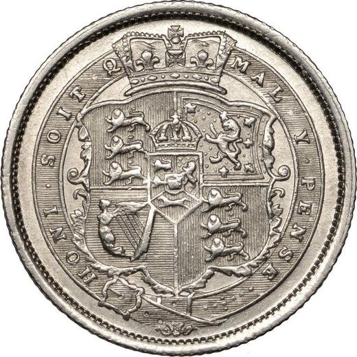 Reverse Shilling 1819 - Silver Coin Value - United Kingdom, George III