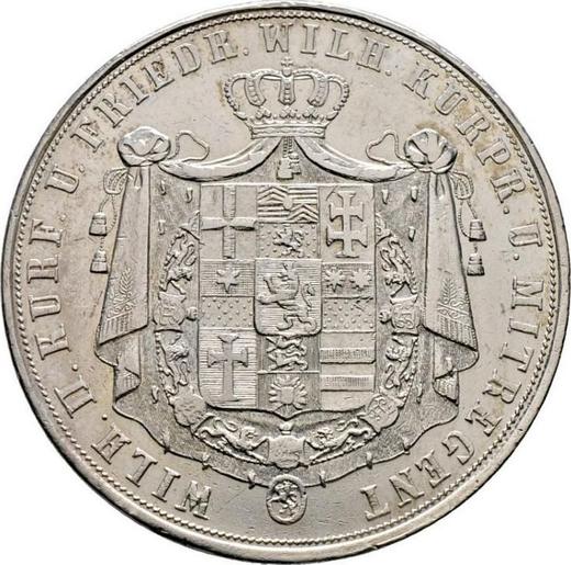 Obverse 2 Thaler 1845 - Silver Coin Value - Hesse-Cassel, William II