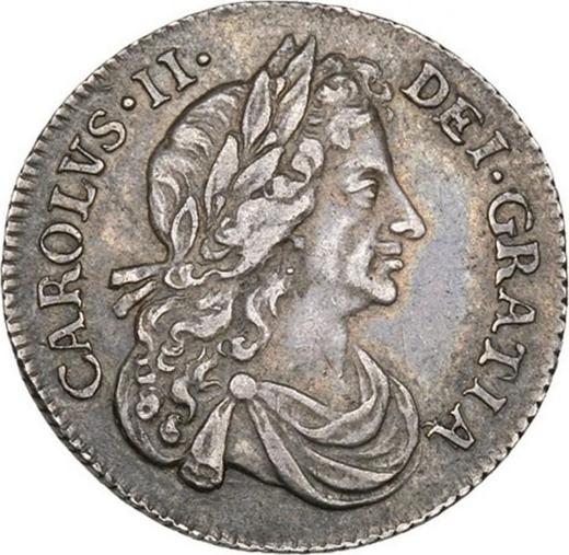 Obverse Sixpence 1684 - Silver Coin Value - United Kingdom, Charles II