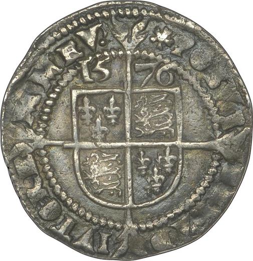 Reverse Threepence 1576 "Third issues" - Silver Coin Value - United Kingdom, Elizabeth I