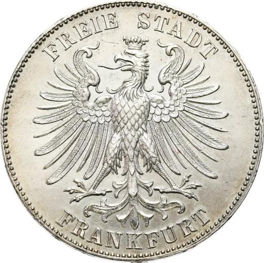 Obverse Thaler 1859 "Schiller's birthday" - Silver Coin Value - Frankfurt am Main, Free City