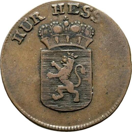 Anverso Medio kreuzer 1803 F - valor de la moneda  - Hesse-Cassel, Guillermo II