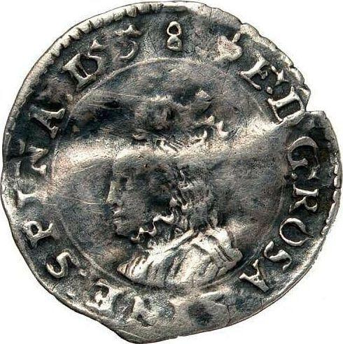 Obverse Penny 1558 "First issue" - Silver Coin Value - United Kingdom, Elizabeth I