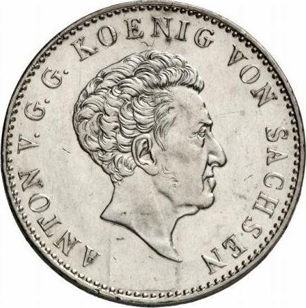 Avers Taler 1834 G "Ausbeute" - Silbermünze Wert - Sachsen-Albertinische, Anton